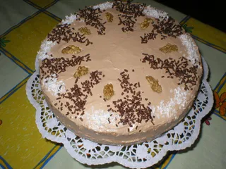 Tort z kremem czekoladowym - 4