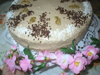 Tort z kremem czekoladowym - 5