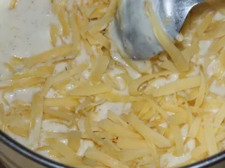 Wegetariańska zapiekanka z kalafiorem i pieczarkami - 16
