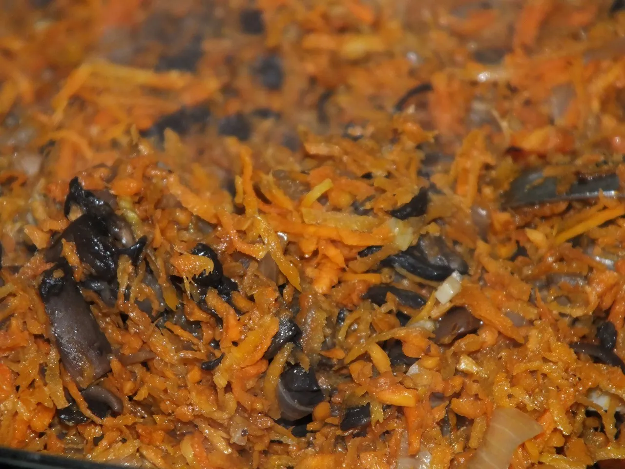 Zapiekanka ryżowa z pieczarkami - wersja dla wegetarian
