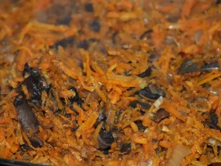 Zapiekanka ryżowa z pieczarkami - wersja dla wegetarian - 7