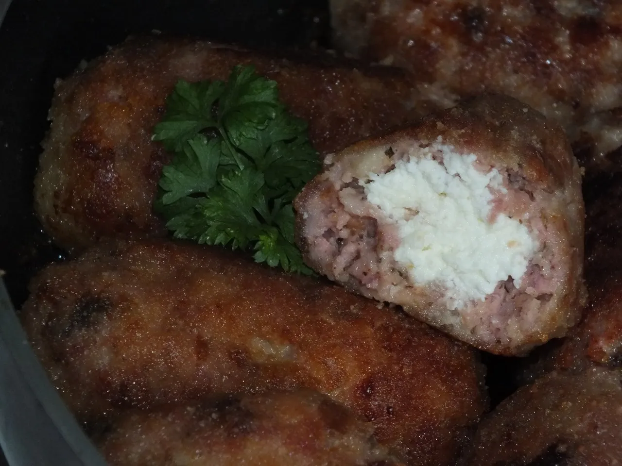 Kotlety mielone z serem Feta - przepyszne :)