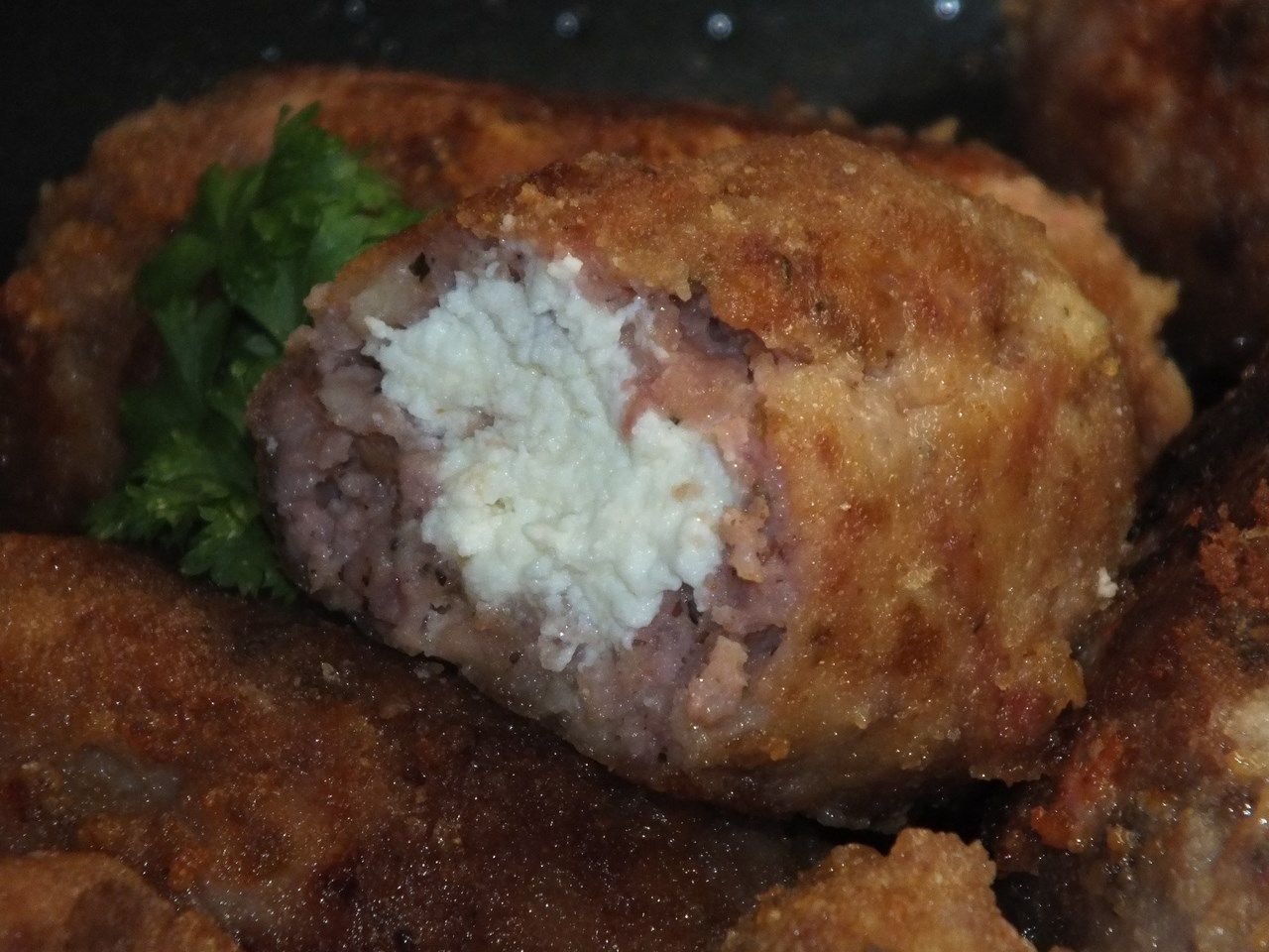 Kotlety mielone z serem Feta - przepyszne :)