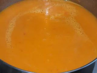 Pomarańczowa zupka z ryżem - 13