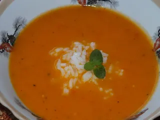 Pomarańczowa zupka z ryżem - 15