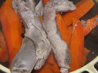 Pomarańczowa zupka z ryżem - 5