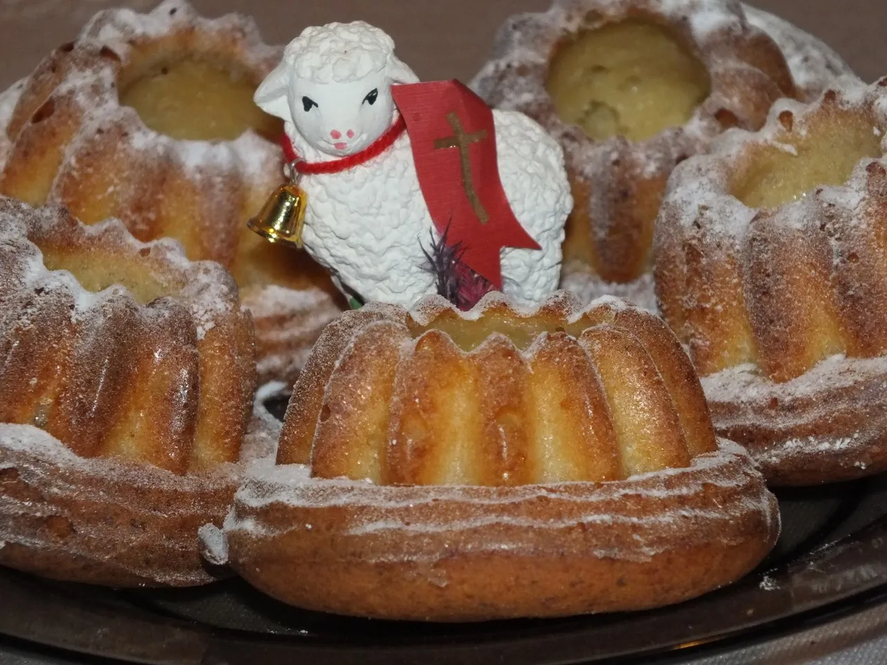 Babeczki serowe na wielkanocny stół i do koszyczka