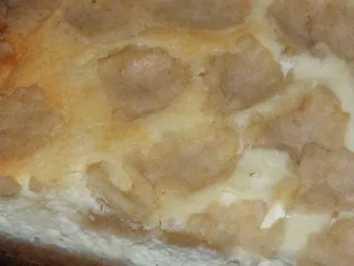 Wielkanocny mięciutki sernik na krucho-chałwowym spodzie - 16