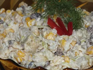 Egzotyczna sałatka z kurczakiem - 1