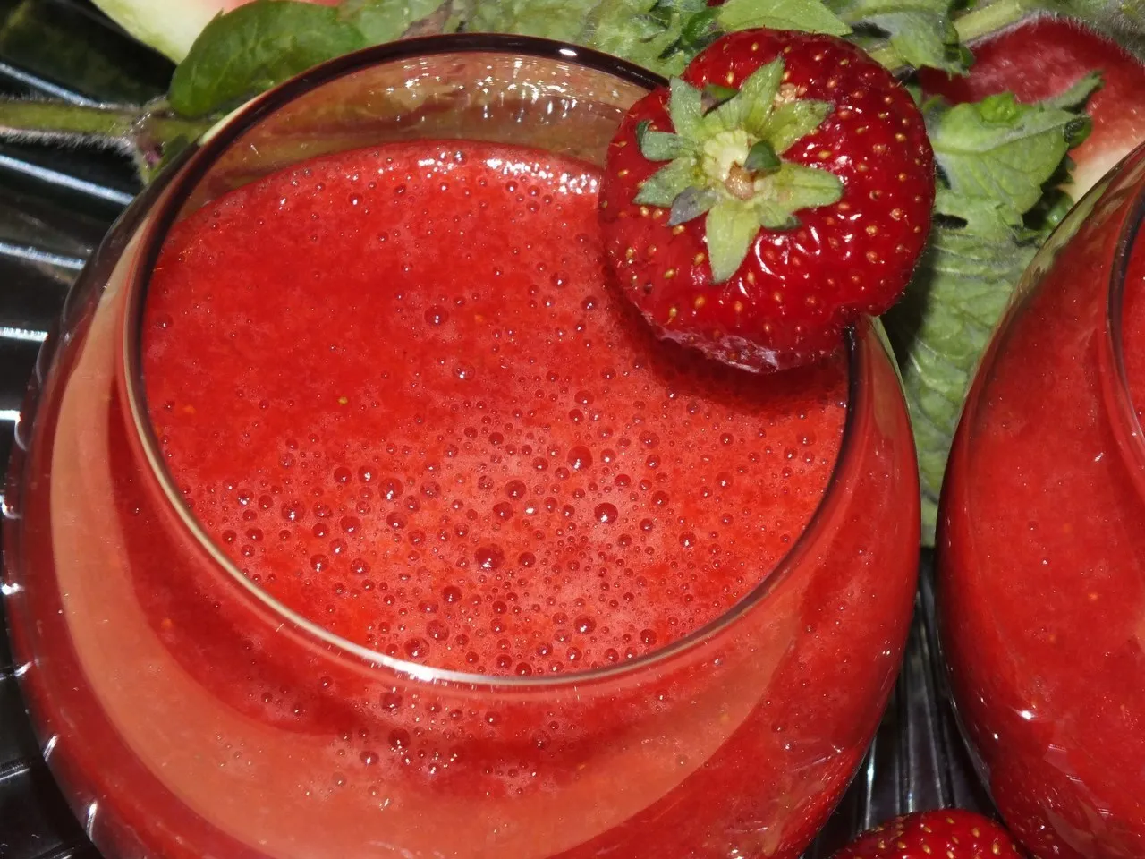 Arbuzowo-truskawkowe smoothie