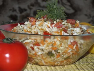 Surówka z pekinki i pomidorów - 12