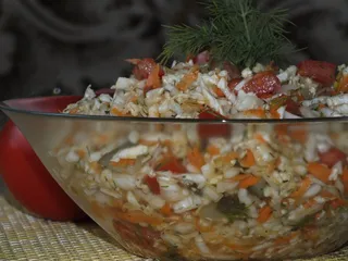 Surówka z pekinki i pomidorów - 13
