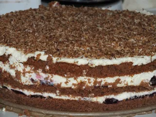Ciasto tortowe z masą śmietankowo-serową i galaretką - 11