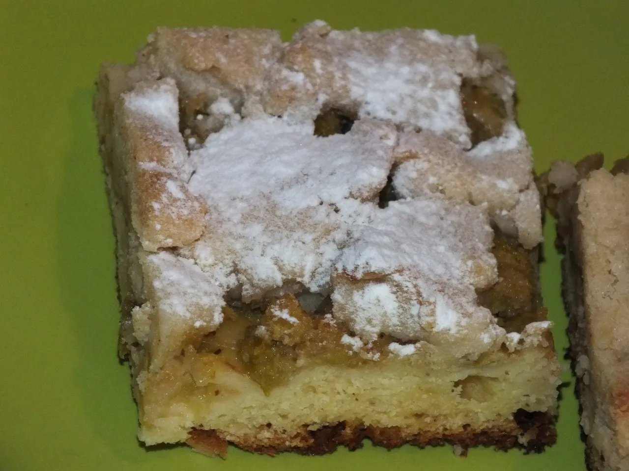 Kołacz z rabarbarem i aromatyczną kruszonką