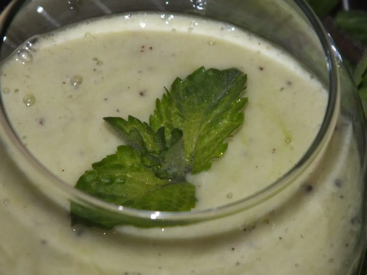 Jogurtowy koktajl z kiwi