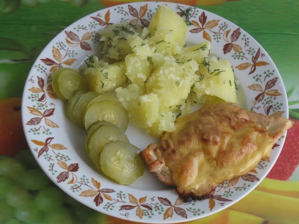 Kotlet pod cebulką