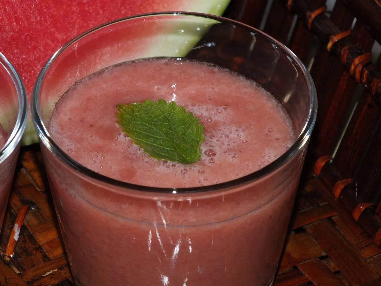 Arbuzowo-bananowe smoothie