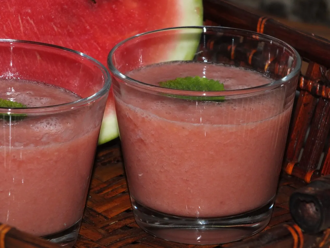 Arbuzowo-bananowe smoothie