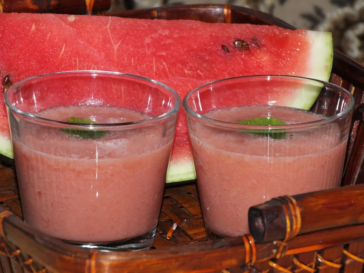 Arbuzowo-bananowe smoothie