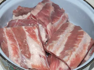 Żeberka pieczone w rękawie z cebulą i pieczarkami - 6