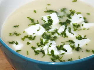 Zupa krem ze świeżych ogórków i do tego ser Feta - 12