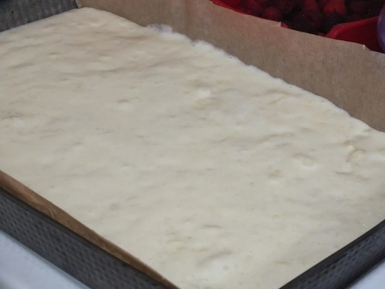 Ciasto z masą gruszkową i budyniową na kruchym pełnoziarnistym spodzie