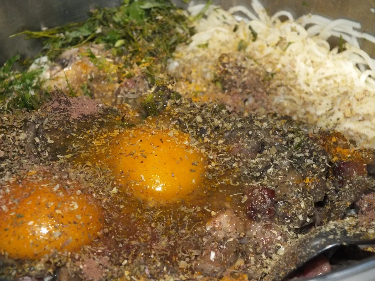 Zapiekanka makaronowa z boczkiem i pieczarkami