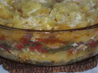 Zapiekanka z dynią, papryką i boczkiem - 23