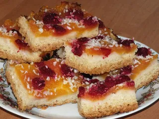 Ciasto z dynią i malinami - 21