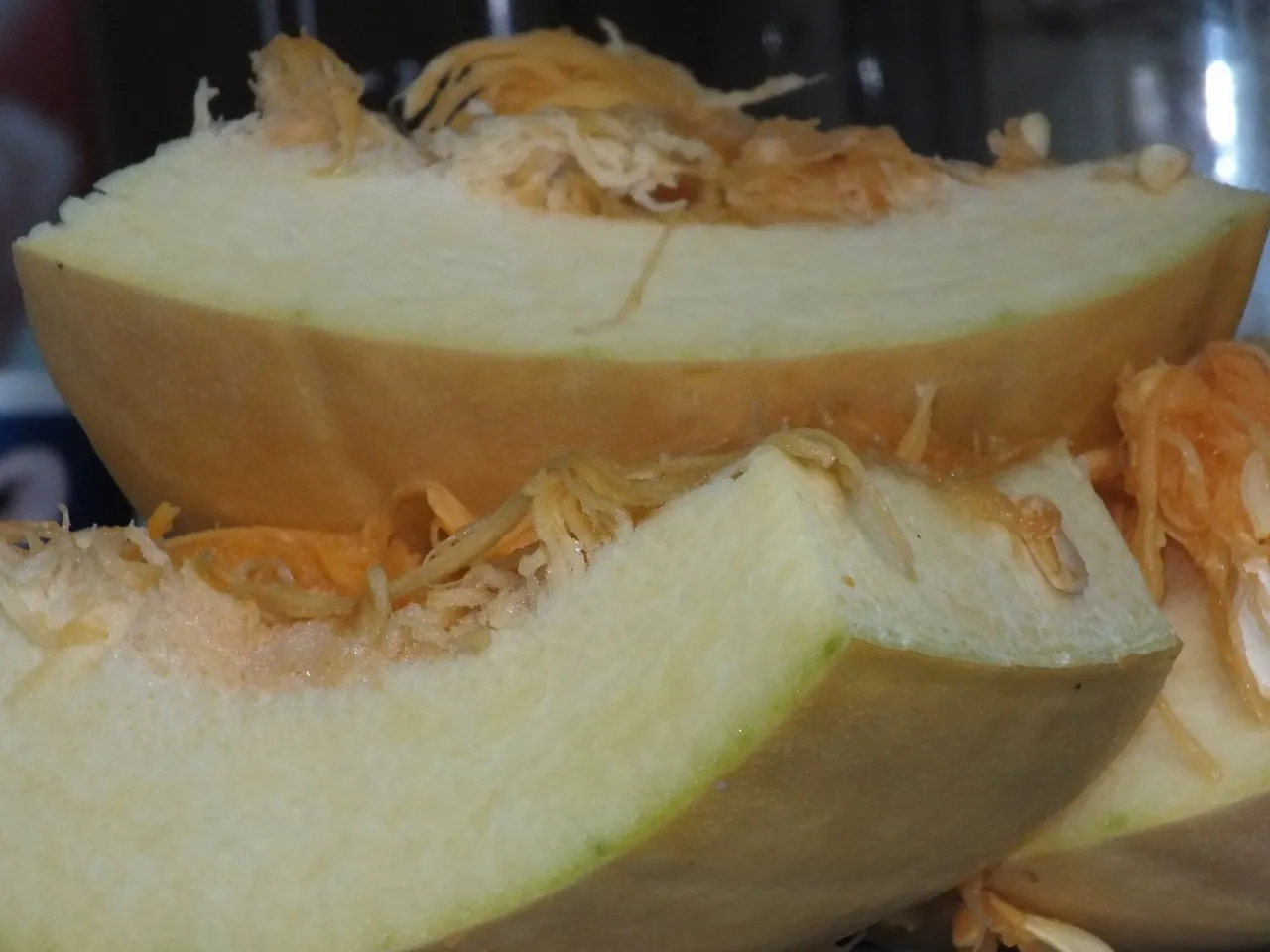 Ciasto z dynią i malinami
