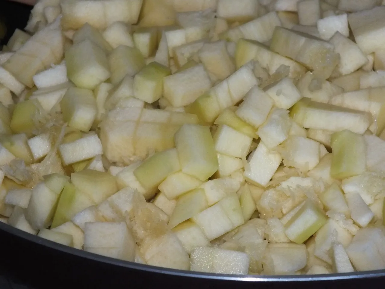 Zapiekanka ziemniaczana z dynią i wędzonym boczkiem