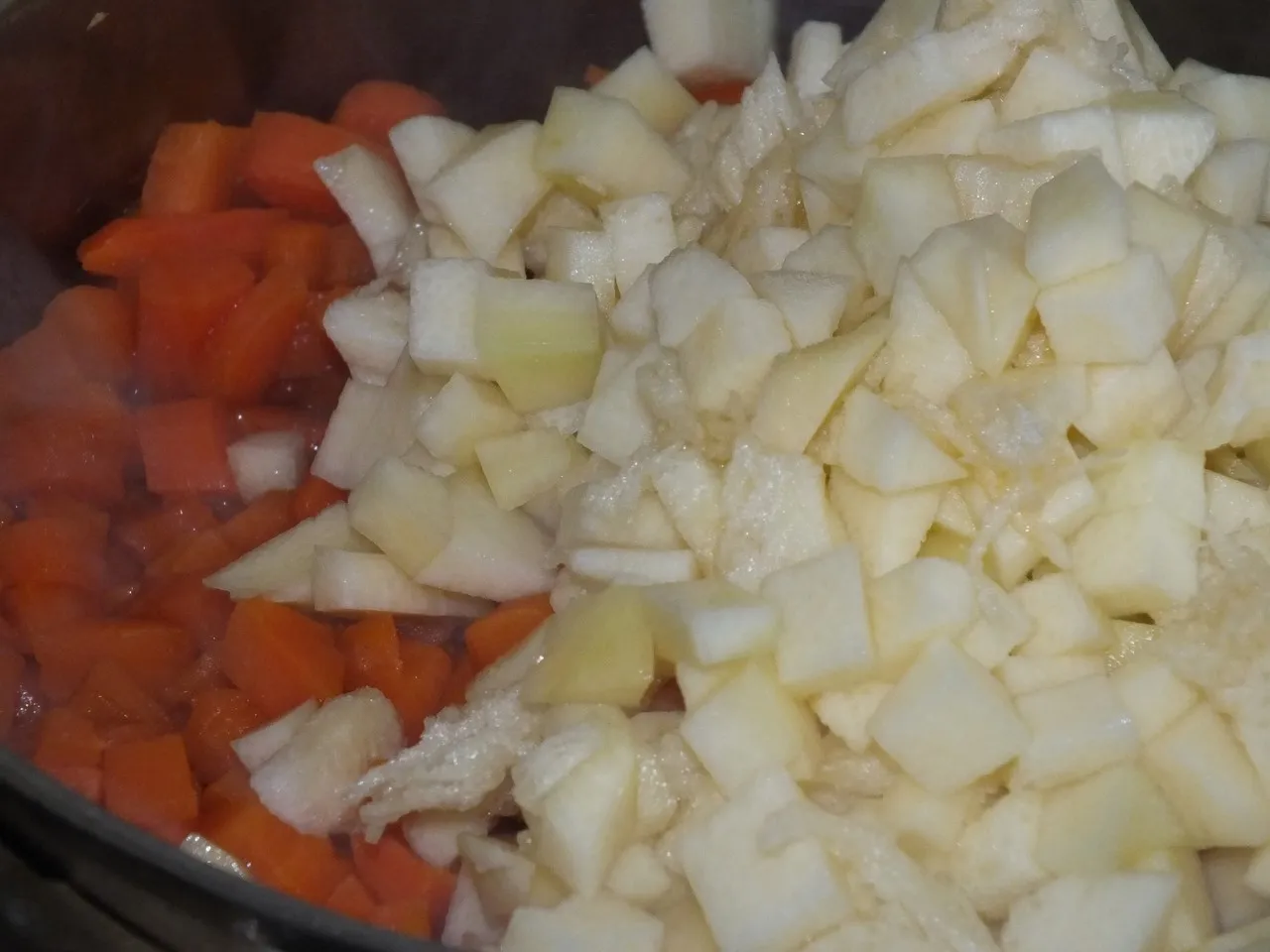 Marchewka z dynią - jako dodatek do drugiego dania
