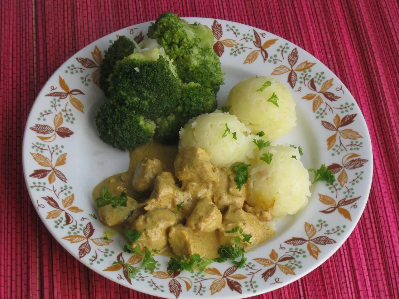 Filet z kurczaka w curry