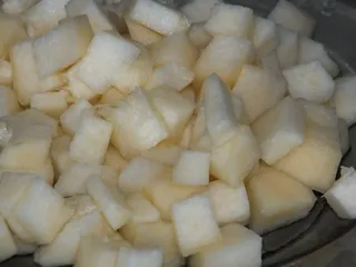 Ucierane ciasto ze śliwkami i dynią - 7
