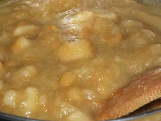 Jabłecznik na kruchym cieście z kakaową pianką - 7