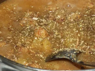 Curry z wieprzowiną i ananasem w sosie słodko-kwaśnym - 15