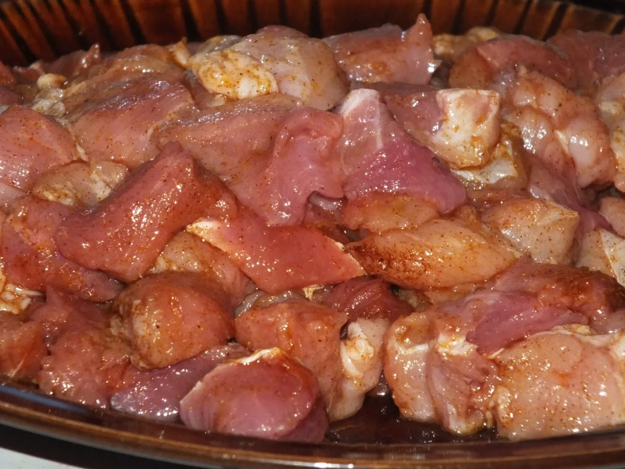 Curry z wieprzowiną i ananasem w sosie słodko-kwaśnym