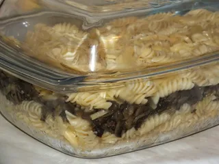 Zapiekanka z makaronu i pieczarek - 22