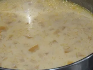 Rozgrzewająca zupa dyniowa z cebulą, czosnkiem i imbirem - 16