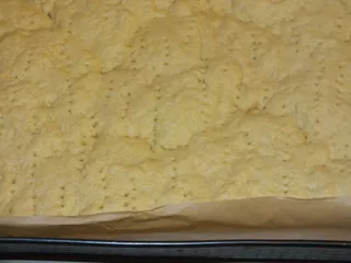 Owocowe ciasto na kruchym cieście z czekoladową pianką - 14