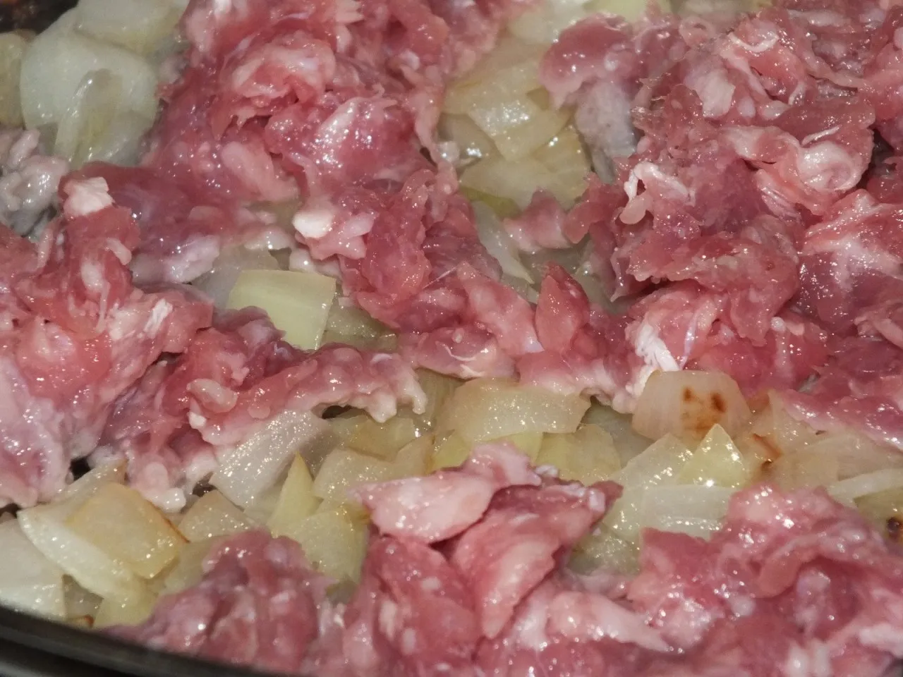 Zapiekanka ziemniaczana z dynią i mielonym mięsem