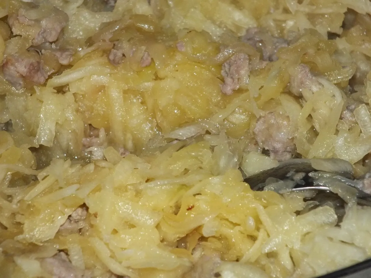 Jesienna zapiekanka z mielonym mięsem i mozzarellą