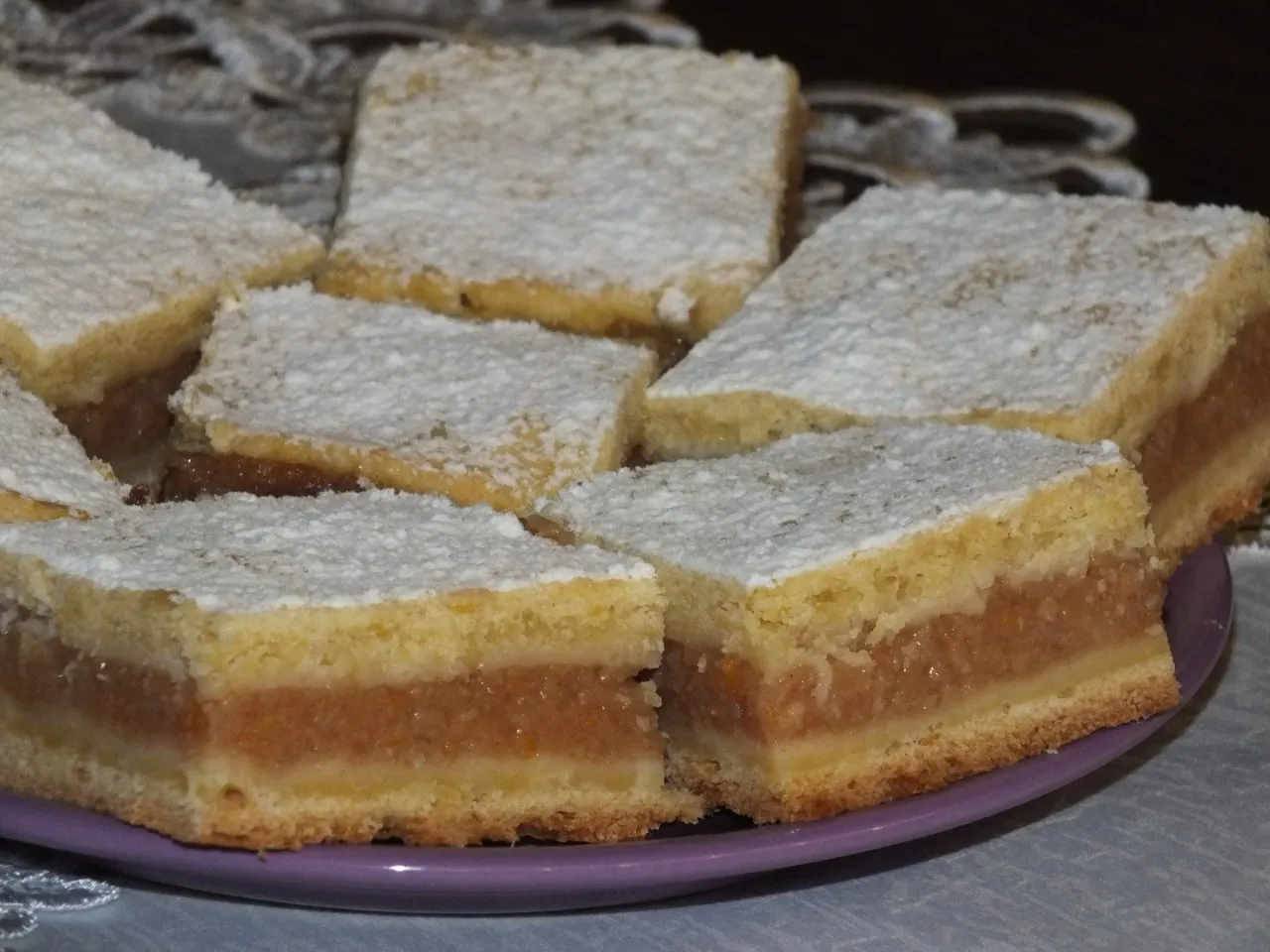 Szarlotka z pomarańczową nutką