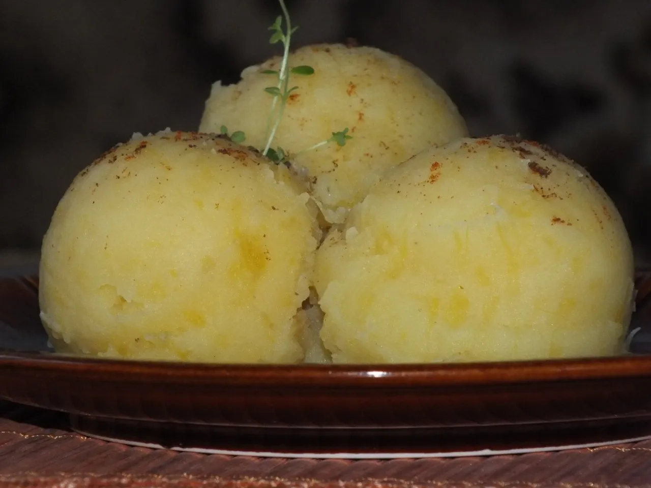 Puree ziemniaczane z dynią