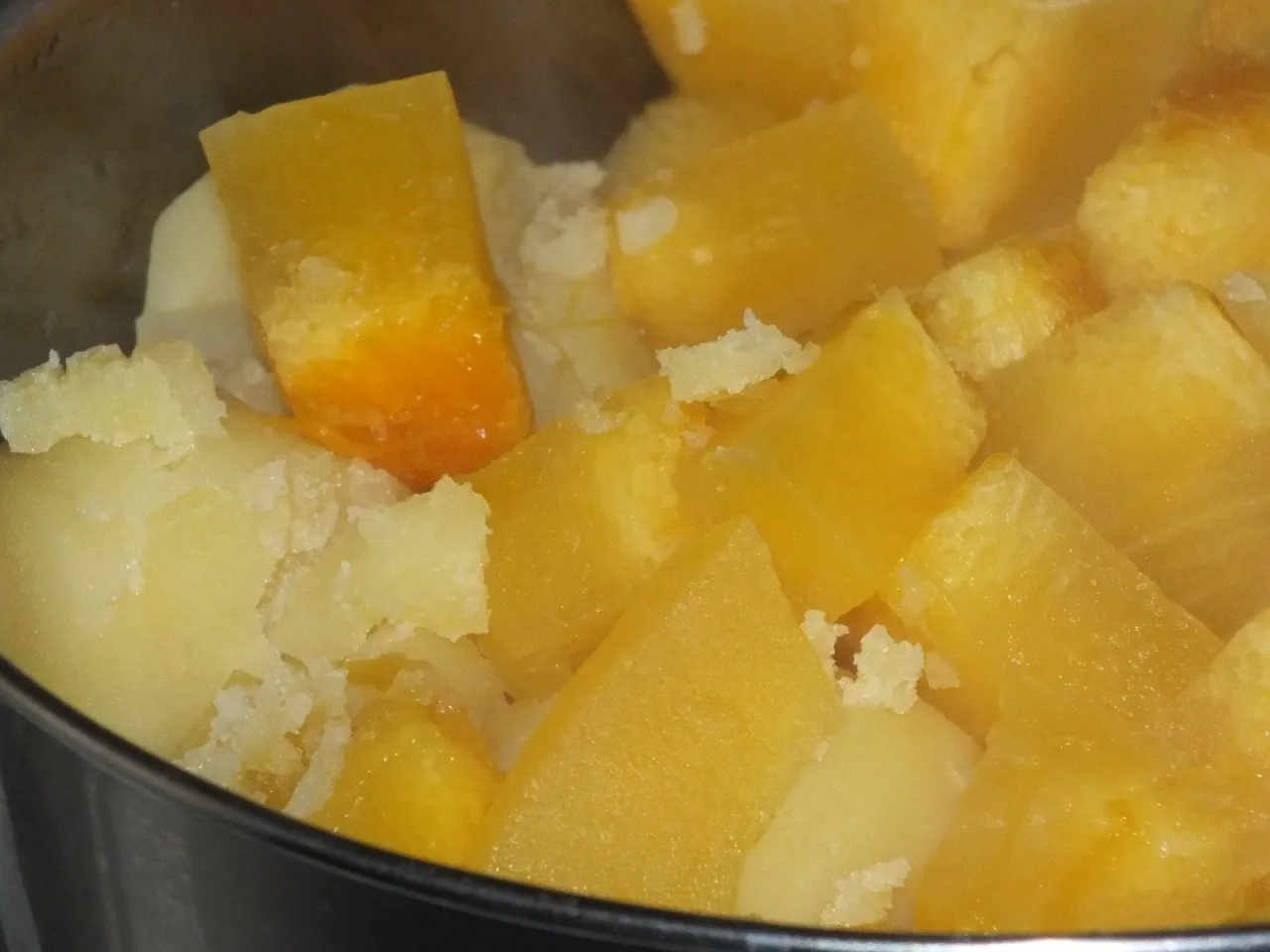 Puree ziemniaczane z dynią
