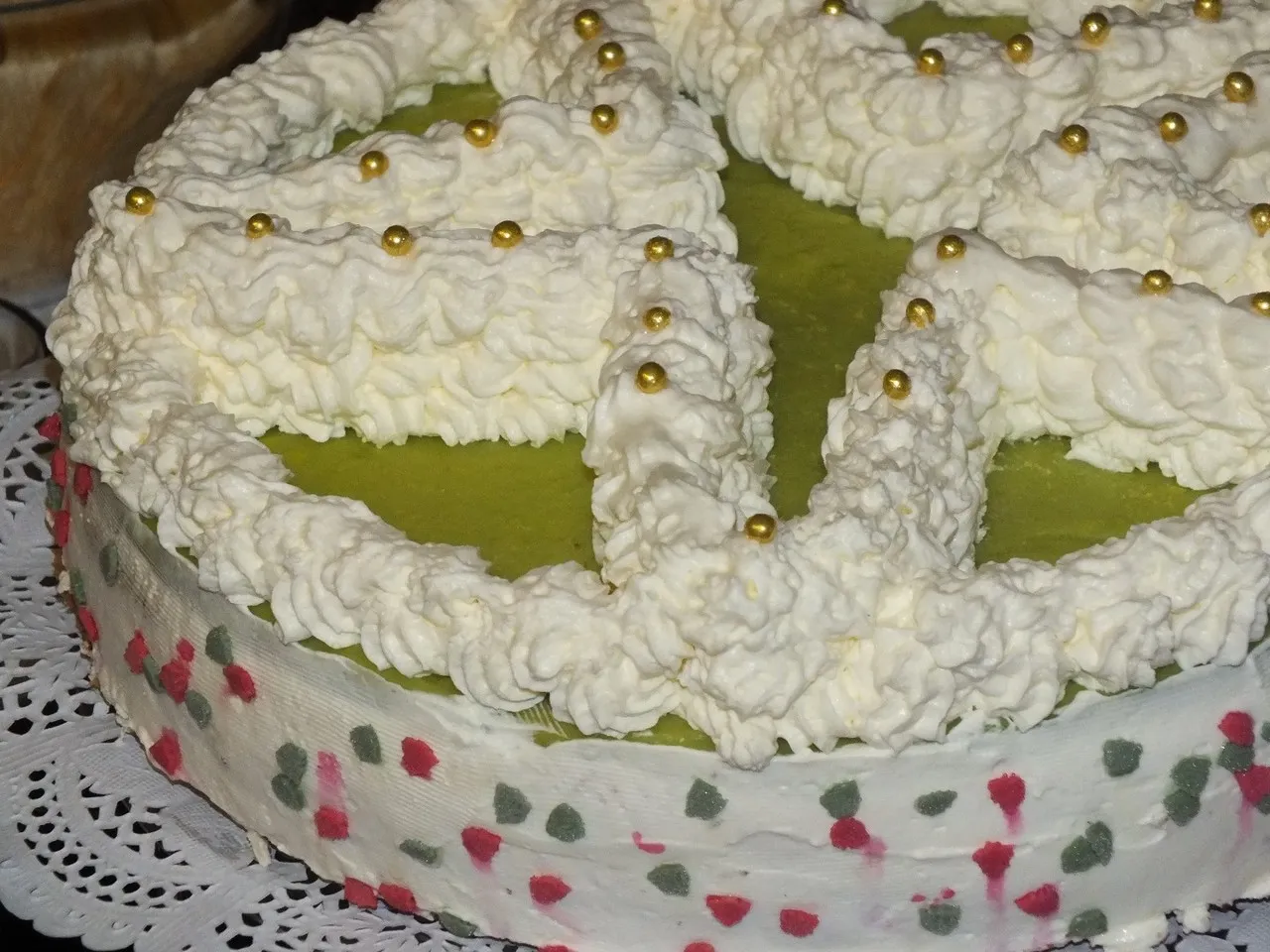 Tort na Boże Narodzenie