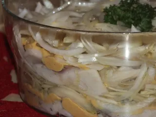 Śledzie z cebulą w oleju i musztardzie - 3