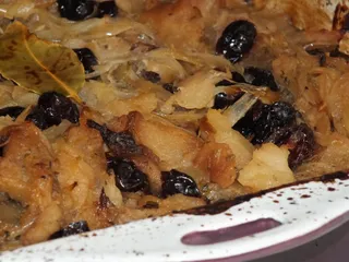 Łopatka wieprzowa zapiekana z jabłkiem i żurawiną - 3
