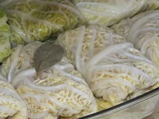 Gołąbki z kapusty włoskiej z pieczarkami - 22
