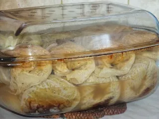 Gołąbki z kapusty włoskiej z pieczarkami - 29